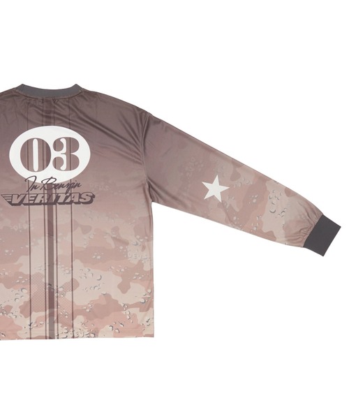 DEUS EX MACHINA(デウスエクスマキナ)の「CIRCUIT MOTO LS JERSEY 長袖モトクロスジャージTシャツ メッシュ素材(Tシャツ/カットソー・メンズ・カモフラージュ/ブラック・M/L)」の9枚目の写真
