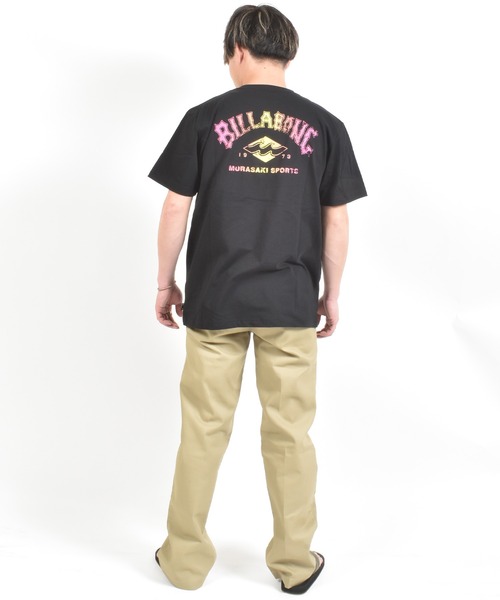 ムラサキスポーツ（ムラサキスポーツ）の「【ムラサキスポーツ限定】MURASAKI ムラサキ × BILLABONG ビラボン コラボレーション 半袖 Tシャツ BG01AU43（Tシャツ/カットソー・メンズ・オレンジ/ホワイト/ブラック・M/L/XL）」の11枚目の写真
