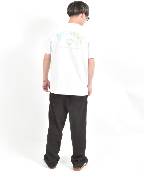 ムラサキスポーツ（ムラサキスポーツ）の「【ムラサキスポーツ限定】MURASAKI ムラサキ × BILLABONG ビラボン コラボレーション 半袖 Tシャツ BG01AU43（Tシャツ/カットソー・メンズ・オレンジ/ホワイト/ブラック・M/L/XL）」の7枚目の写真