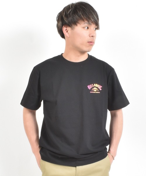 ムラサキスポーツ（ムラサキスポーツ）の「【ムラサキスポーツ限定】MURASAKI ムラサキ × BILLABONG ビラボン コラボレーション 半袖 Tシャツ BG01AU43（Tシャツ/カットソー・メンズ・オレンジ/ホワイト/ブラック・M/L/XL）」の8枚目の写真