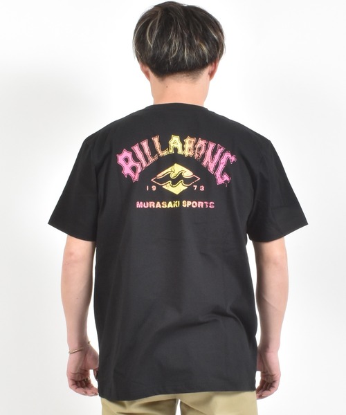 ムラサキスポーツ（ムラサキスポーツ）の「【ムラサキスポーツ限定】MURASAKI ムラサキ × BILLABONG ビラボン コラボレーション 半袖 Tシャツ BG01AU43（Tシャツ/カットソー・メンズ・オレンジ/ホワイト/ブラック・M/L/XL）」の9枚目の写真