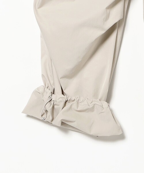 Demi-Luxe BEAMS（デミルクス ビームス）の「【8/6値下げ】ドロスト タフタ パンツ［接触冷感］（その他パンツ・レディース・ブラック系その他3/ブラック・36/38）」の14枚目の写真