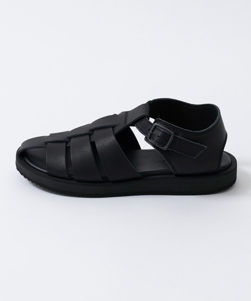 PADRONE（パドローネ）の「【PADRONE】GURRKHA SANDALS with Vibram TK2308-3210-26A（サンダル・メンズ・ブラック・42/41/40）」の3枚目の写真