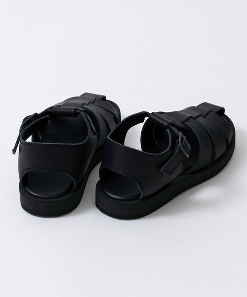 PADRONE（パドローネ）の「【PADRONE】GURRKHA SANDALS with Vibram TK2308-3210-26A（サンダル・メンズ・ブラック・42/41/40）」の2枚目の写真