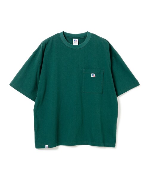 BEAMS HEART（ビームスハート）の「【EXCLUSIVE】RUSSELL ATHLETIC / ポケット Tシャツ（Tシャツ/カットソー・レディース・グリーン/オフホワイト/ワイン/ブラック・FREE）」の3枚目の写真