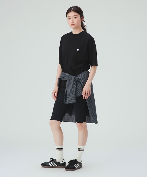 BEAMS HEART（ビームスハート）の「【EXCLUSIVE】RUSSELL ATHLETIC / ポケット Tシャツ（Tシャツ/カットソー・レディース・グリーン/オフホワイト/ワイン/ブラック・FREE）」の9枚目の写真