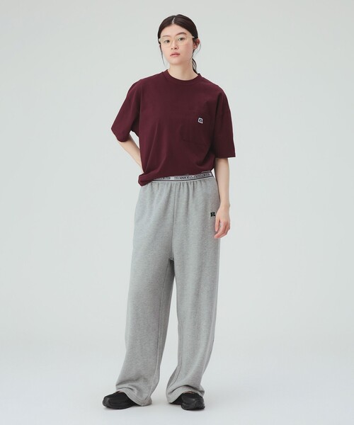 BEAMS HEART（ビームスハート）の「【EXCLUSIVE】RUSSELL ATHLETIC / ポケット Tシャツ（Tシャツ/カットソー・レディース・グリーン/オフホワイト/ワイン/ブラック・FREE）」の12枚目の写真