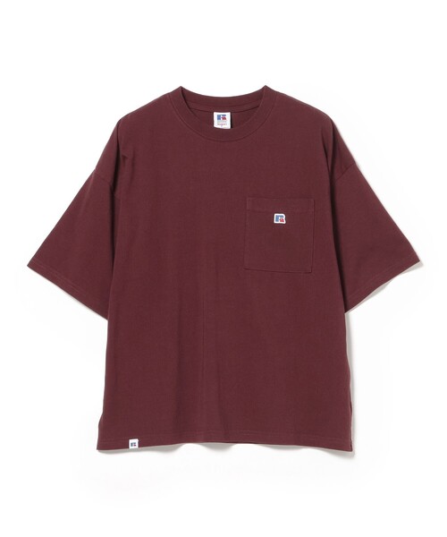 BEAMS HEART（ビームスハート）の「【EXCLUSIVE】RUSSELL ATHLETIC / ポケット Tシャツ（Tシャツ/カットソー・レディース・グリーン/オフホワイト/ワイン/ブラック・FREE）」の20枚目の写真