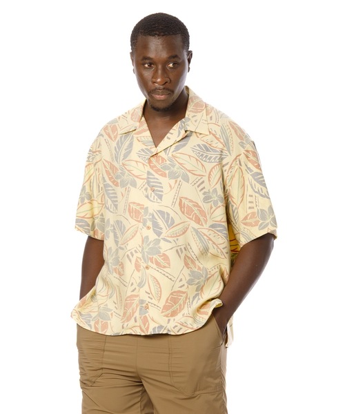 Sandinista(サンディニスタ)の「Aloha Reverse Shirt / アロハリバースプリントシャツ(シャツ/ブラウス・メンズ・ブラック/クリーム/ネイビー・SMALL/MEDIUM/LARGE)」の22枚目の写真