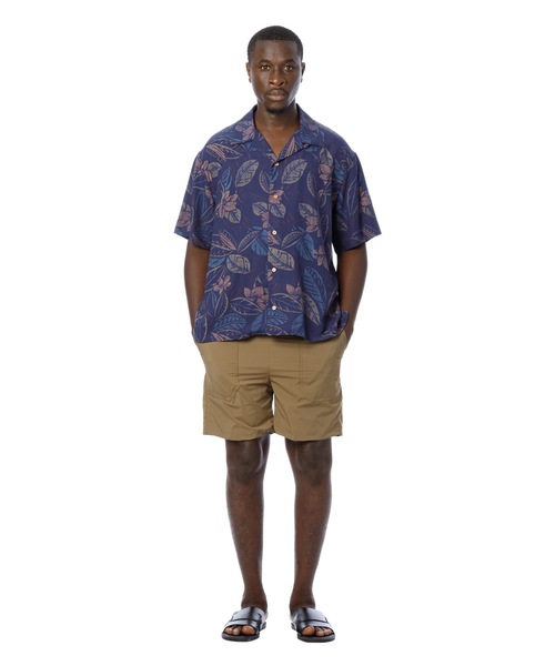 Sandinista(サンディニスタ)の「Aloha Reverse Shirt / アロハリバースプリントシャツ(シャツ/ブラウス・メンズ・ブラック/クリーム/ネイビー・SMALL/MEDIUM/LARGE)」の7枚目の写真
