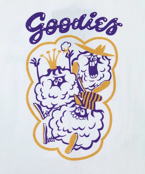 Good On（グッドオン）の「Good On/グッドオン　GOODIES SS TEE EX（Tシャツ/カットソー・メンズ・ホワイト/ブラック・LARGE/X-LARGE/MEDIUM）」の13枚目の写真