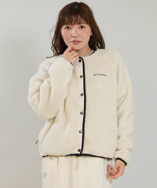 Columbia(コロンビア)の「columbia/コロンビア リバーシブル ジャケット XR6160(ブルゾン・レディース・ホワイト×ブラック/ブラウン系その他・M/L)」の7枚目の写真