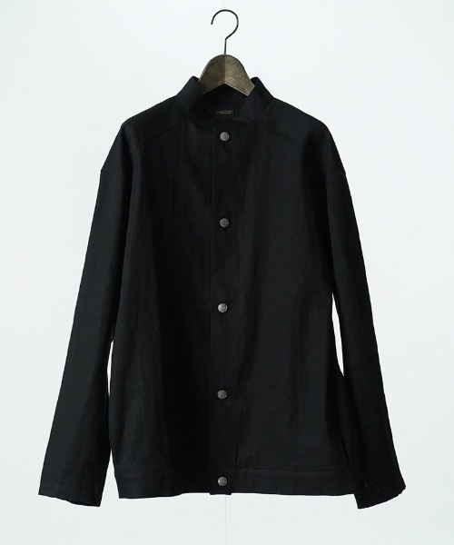 EGO TRIPPING(エゴトリッピング)の「mj11636-BOURGERON-DENIM JACKET デニムシャツジャケット(616708)(デニムジャケット・メンズ・グレー系その他/ブラック×ブラック・48/46)」の10枚目の写真