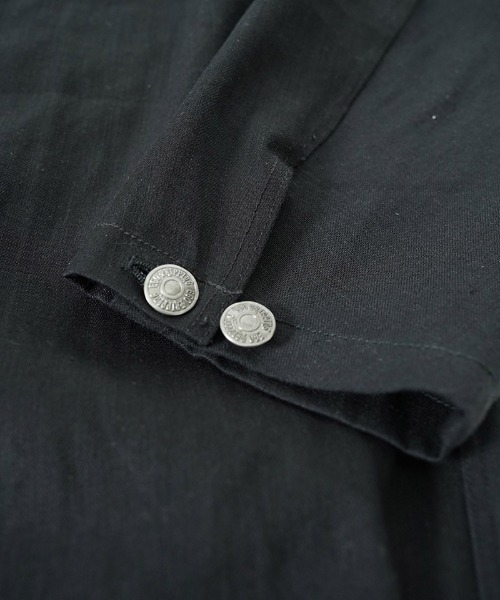 EGO TRIPPING(エゴトリッピング)の「mj11636-BOURGERON-DENIM JACKET デニムシャツジャケット(616708)(デニムジャケット・メンズ・グレー系その他/ブラック×ブラック・48/46)」の15枚目の写真