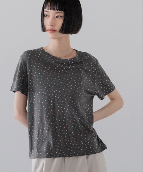 LOWRYS FARM(ローリーズファーム)の「アソートシアーTEE 638393(Tシャツ/カットソー・レディース・ブラック/ホワイト/チャコールグレー/ピンク/ブルー・FREE)」の20枚目の写真