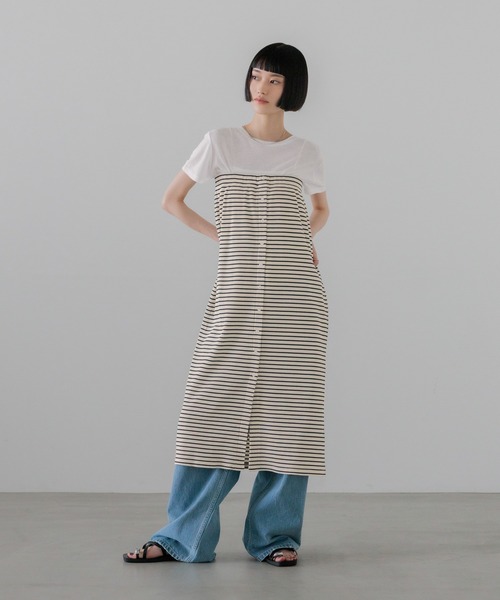 LOWRYS FARM(ローリーズファーム)の「アソートシアーTEE 638393(Tシャツ/カットソー・レディース・ブラック/ホワイト/チャコールグレー/ピンク/ブルー・FREE)」の10枚目の写真