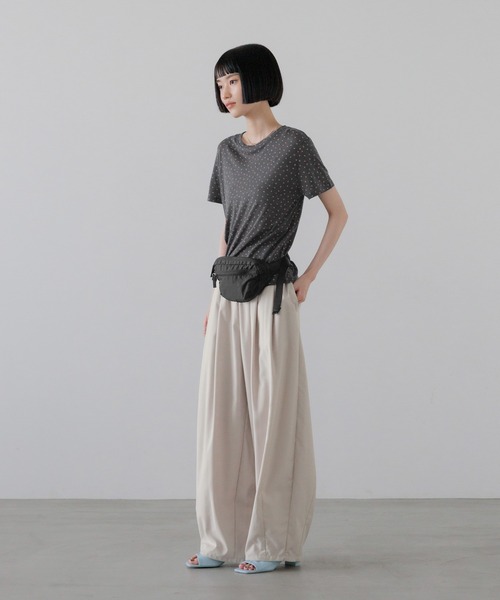 LOWRYS FARM(ローリーズファーム)の「アソートシアーTEE 638393(Tシャツ/カットソー・レディース・ブラック/ホワイト/チャコールグレー/ピンク/ブルー・FREE)」の19枚目の写真