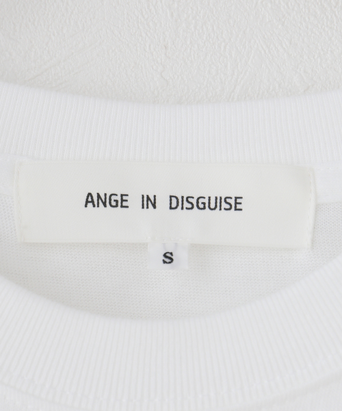 B.C STOCK（ベーセーストック）の「手洗い可 / ANGE IN DISGUISE / アンジ イン ディスガイズ Le Marais（Tシャツ/カットソー・レディース・ホワイト・FREE）」の2枚目の写真
