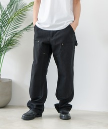 Carhartt | 【CARHARTT/カーハート】【履き込むほどに味が出る12ozコットン100%】ダブルフロント ウォッシュド ダック ペインターパンツ B136 ダブルニー ワークパンツ 厚手 ヘビーウェイト ユニセックス アメカジ 古着風 ストリート(その他パンツ)