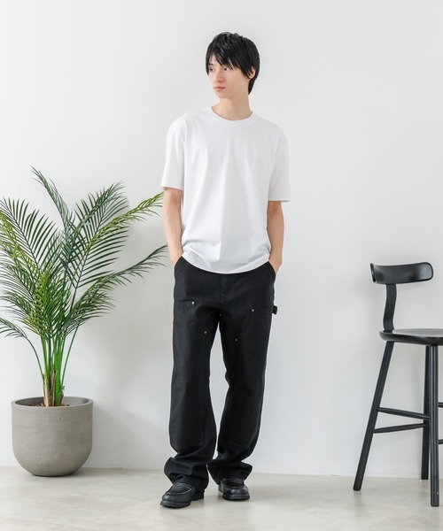 Carhartt(カーハート)の「【CARHARTT/カーハート】【履き込むほどに味が出る12ozコットン100%】ダブルフロント ウォッシュド ダック ペインターパンツ B136 ダブルニー ワークパンツ 厚手 ヘビーウェイト ユニセックス アメカジ 古着風 ストリート(その他パンツ・メンズ・ブラック/ブラウン・32inch/30inch/36inch)」の10枚目の写真