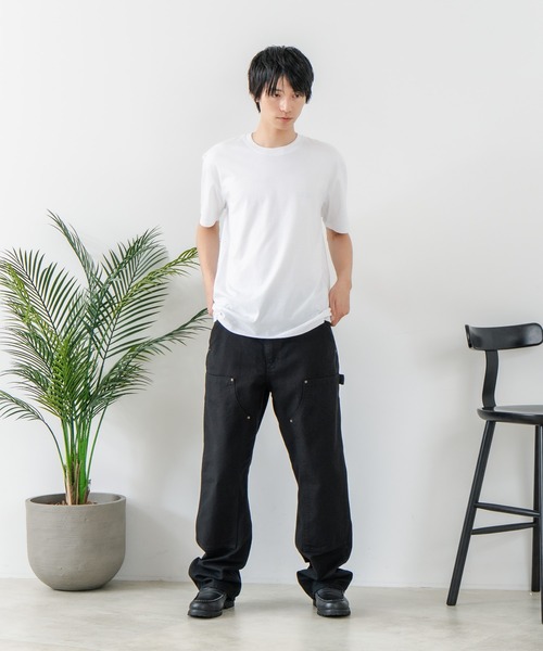 Carhartt(カーハート)の「【CARHARTT/カーハート】【履き込むほどに味が出る12ozコットン100%】ダブルフロント ウォッシュド ダック ペインターパンツ B136 ダブルニー ワークパンツ 厚手 ヘビーウェイト ユニセックス アメカジ 古着風 ストリート(その他パンツ・メンズ・ブラック/ブラウン・32inch/30inch/36inch)」の11枚目の写真