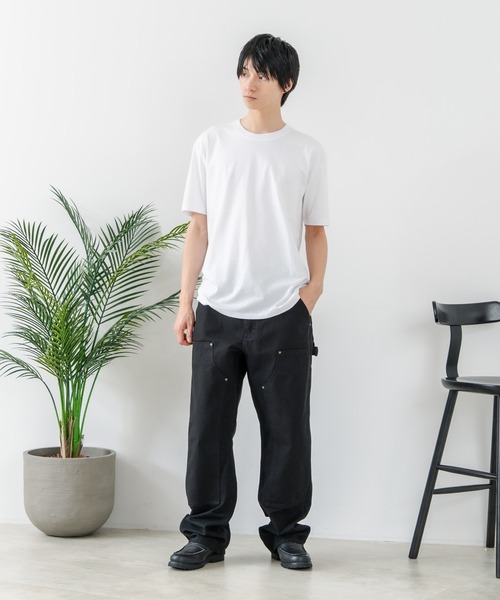 Carhartt(カーハート)の「【CARHARTT/カーハート】【履き込むほどに味が出る12ozコットン100%】ダブルフロント ウォッシュド ダック ペインターパンツ B136 ダブルニー ワークパンツ 厚手 ヘビーウェイト ユニセックス アメカジ 古着風 ストリート(その他パンツ・メンズ・ブラック/ブラウン・32inch/30inch/36inch)」の14枚目の写真