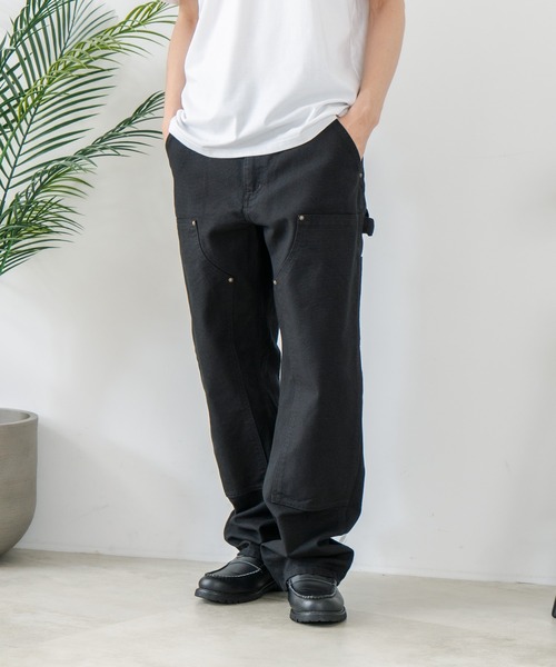 Carhartt(カーハート)の「【CARHARTT/カーハート】【履き込むほどに味が出る12ozコットン100%】ダブルフロント ウォッシュド ダック ペインターパンツ B136 ダブルニー ワークパンツ 厚手 ヘビーウェイト ユニセックス アメカジ 古着風 ストリート(その他パンツ・メンズ・ブラック/ブラウン・32inch/30inch/36inch)」の15枚目の写真