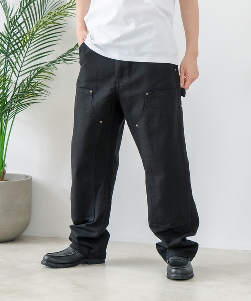 Carhartt(カーハート)の「【CARHARTT/カーハート】【履き込むほどに味が出る12ozコットン100%】ダブルフロント ウォッシュド ダック ペインターパンツ B136 ダブルニー ワークパンツ 厚手 ヘビーウェイト ユニセックス アメカジ 古着風 ストリート(その他パンツ・メンズ・ブラック/ブラウン・32inch/30inch/36inch)」の18枚目の写真