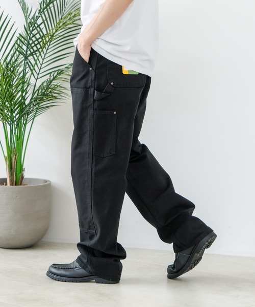 Carhartt(カーハート)の「【CARHARTT/カーハート】【履き込むほどに味が出る12ozコットン100%】ダブルフロント ウォッシュド ダック ペインターパンツ B136 ダブルニー ワークパンツ 厚手 ヘビーウェイト ユニセックス アメカジ 古着風 ストリート(その他パンツ・メンズ・ブラック/ブラウン・32inch/30inch/36inch)」の20枚目の写真