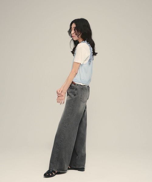 eL(エル)の「【eL】16G Frill Tank Top/878279(タンクトップ・レディース・ブラック系その他/ブルー系その他・FREE)」の15枚目の写真
