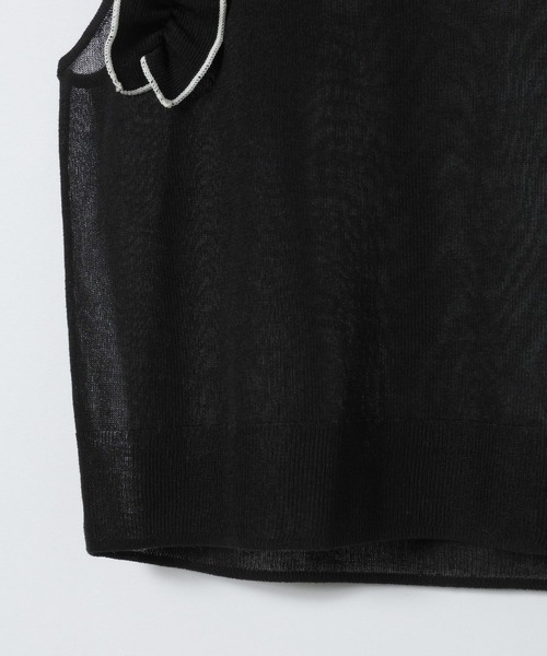 eL(エル)の「【eL】16G Frill Tank Top/878279(タンクトップ・レディース・ブラック系その他/ブルー系その他・FREE)」の20枚目の写真