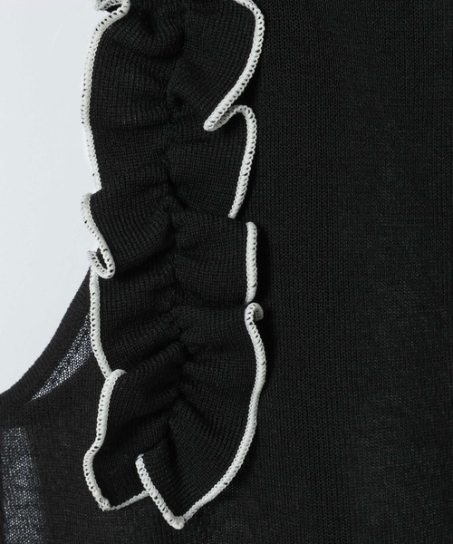 eL(エル)の「【eL】16G Frill Tank Top/878279(タンクトップ・レディース・ブラック系その他/ブルー系その他・FREE)」の19枚目の写真