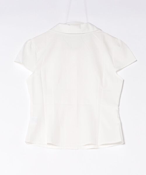 UP START(アップスタート)の「【LAMPOON】タックショートスリーブシャツ(シャツ/ブラウス・レディース・ホワイト・MEDIUM/LARGE/SMALL)」の6枚目の写真