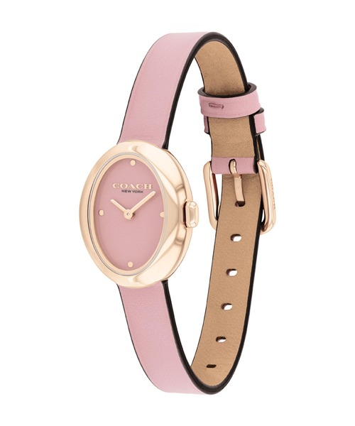 COACH（コーチ）の「【COACH】コーチ SAMMY レディース ウォッチ（アナログ腕時計・レディース・ブラック/ピンク・FREE）」の6枚目の写真
