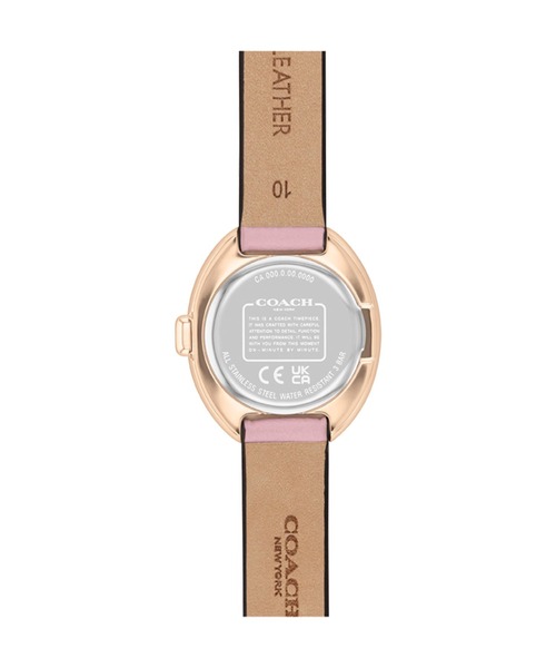 COACH（コーチ）の「【COACH】コーチ SAMMY レディース ウォッチ（アナログ腕時計・レディース・ブラック/ピンク・FREE）」の7枚目の写真