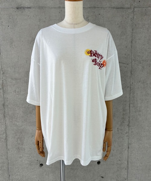 GLAMOROUS JANE（グラマラスジェーン）の「BETTY BOOPフルーツプリントTシャツ（Tシャツ/カットソー・レディース・モスグリーン/ブラック/オフホワイト・FREE）」の10枚目の写真