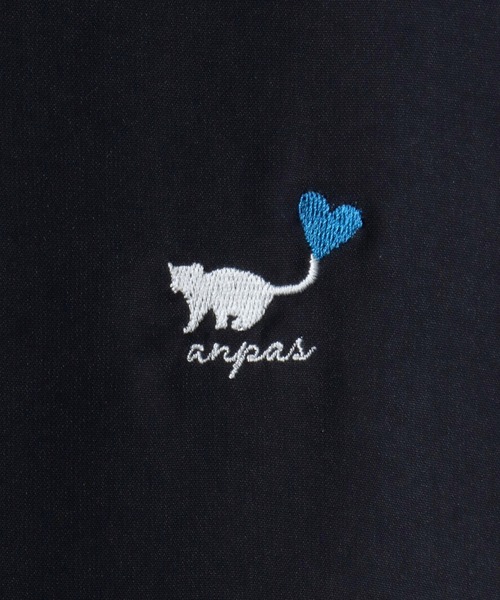 SITRY(シトリー)の「Cat & Heart Embroidery Shirt/猫&ハート ワンポイント刺繍 ビッグシルエット 半袖シャツ(シャツ/ブラウス・メンズ・ブラック/ホワイト/ホワイト系その他2/ホワイト系その他3/ブラック系その他2/ブラック系その他3/ホワイト系その他/ブラック系その他・M/L)」の19枚目の写真