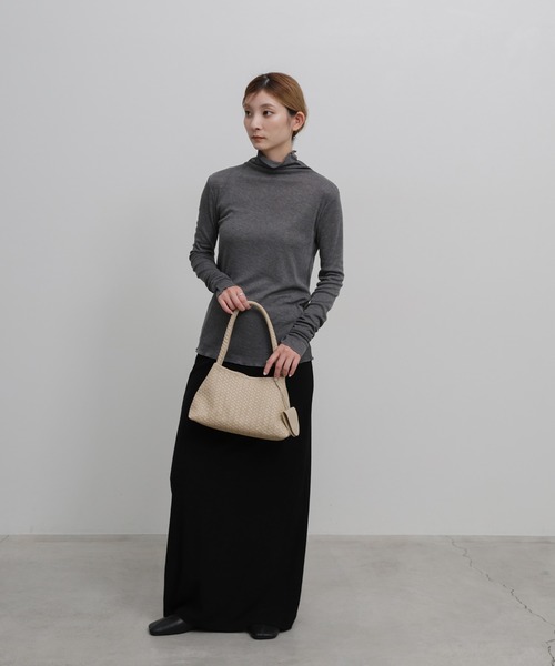 select MOCA(セレクトモカ)の「【3点セット】編み込みワンハンドルショルダーバッグ(ショルダーバッグ・レディース・ブラウン/ライトベージュ/ブラック・FREE)」の14枚目の写真