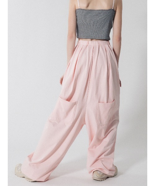 ELCHELE(エルチェレ)の「BALLOON DEEP RISE PANTS(その他パンツ・レディース・マルチ/ベビーピンク・36/38)」の19枚目の写真