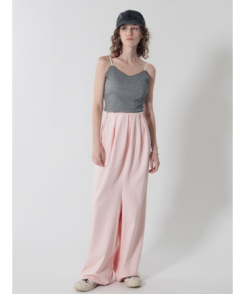 ELCHELE(エルチェレ)の「BALLOON DEEP RISE PANTS(その他パンツ・レディース・マルチ/ベビーピンク・36/38)」の17枚目の写真