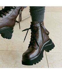 Ligne Walker Boots 牛革ワーカーブーツ -PM3022 (2色)