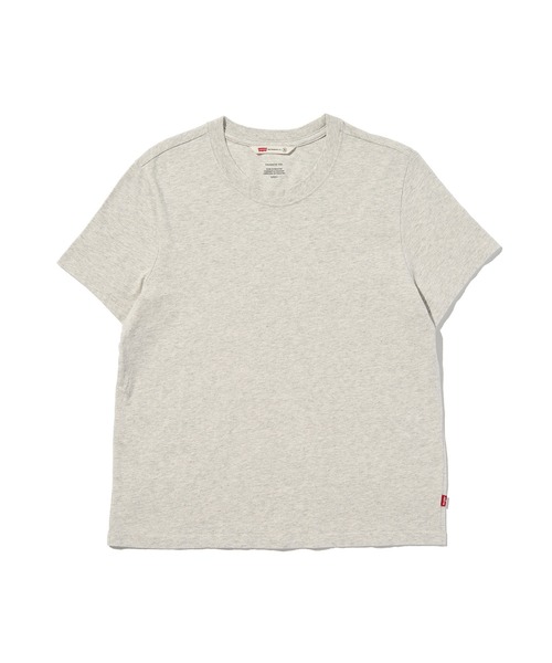 Levi's(リーバイス)の「Levi's/リーバイス スラブTシャツ(Tシャツ/カットソー・レディース・グレー・M/S/XS)」の4枚目の写真