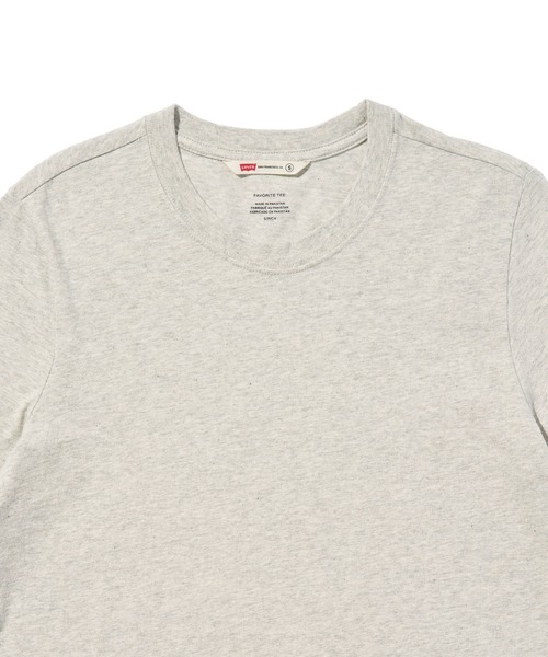 Levi's(リーバイス)の「Levi's/リーバイス スラブTシャツ(Tシャツ/カットソー・レディース・グレー・M/S/XS)」の6枚目の写真