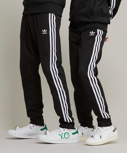 アディダス オリジナルスブラック ジャージパンツ シャカシャカ ブランド古着】ジャージパンツ（その他パンツ）｜adidas（アディダス