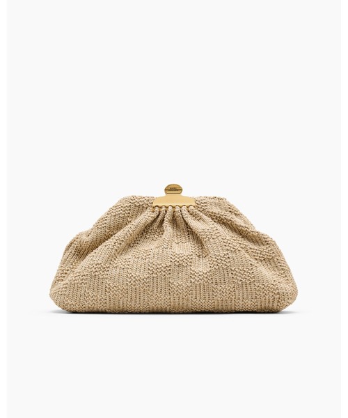 MARC JACOBS(マークジェイコブス)の「SUMMER WOVEN GLAM CLUTCH/ザ サマー ウーブン グラム クラッチ(クラッチバッグ・レディース・ナチュラル・ONE SIZE)」の1枚目の写真