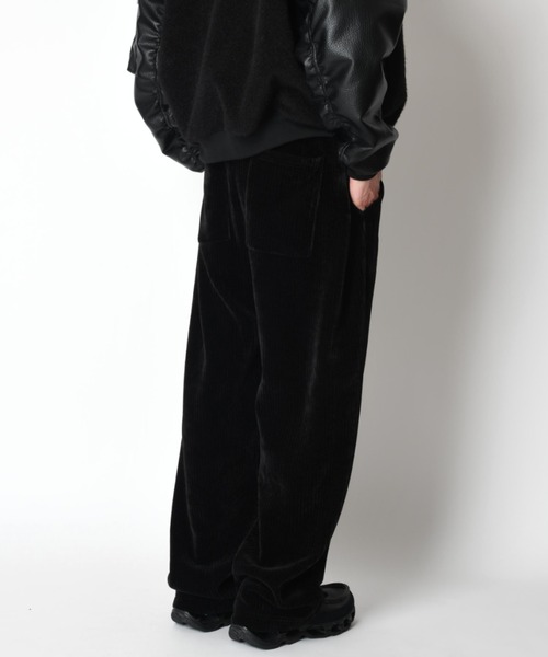 SUPERTHANKS(スーパーサンクス)の「<オリジナル刺繍>ストレッチコーデュロイサイドタックバルーンパンツStretch corduroy Side-tuck balloon pants(その他パンツ・メンズ・ブラック/チャコールグレー・L/M/S)」の20枚目の写真