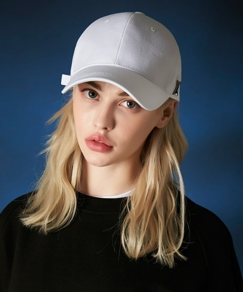VARZAR(バザール)の「VARZAR(バザール)/Stud logo over fit ball cap/スタッズ ロゴ オーバーフィット ベースボール キャップ(キャップ・レディース・ネイビー/ベージュ/ブラック/ホワイト・FREE)」の10枚目の写真