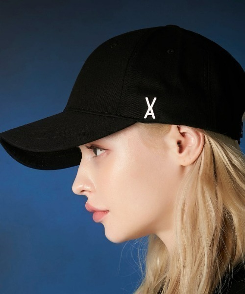VARZAR(バザール)の「VARZAR(バザール)/Stud logo over fit ball cap/スタッズ ロゴ オーバーフィット ベースボール キャップ(キャップ・レディース・ネイビー/ベージュ/ブラック/ホワイト・FREE)」の13枚目の写真