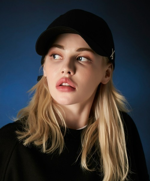 VARZAR(バザール)の「VARZAR(バザール)/Stud logo over fit ball cap/スタッズ ロゴ オーバーフィット ベースボール キャップ(キャップ・レディース・ネイビー/ベージュ/ブラック/ホワイト・FREE)」の19枚目の写真