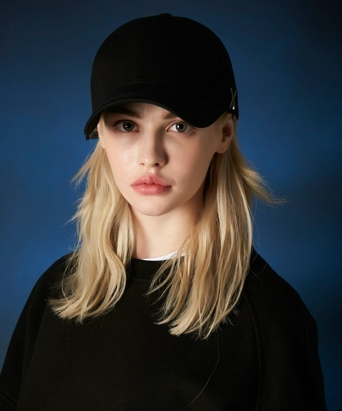 VARZAR(バザール)の「VARZAR(バザール)/Stud logo over fit ball cap/スタッズ ロゴ オーバーフィット ベースボール キャップ(キャップ・レディース・ネイビー/ベージュ/ブラック/ホワイト・FREE)」の20枚目の写真